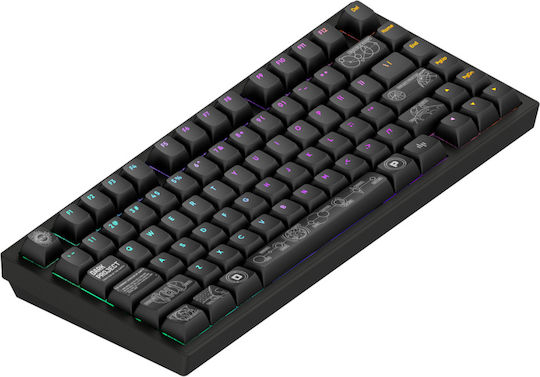 Dark Project ALU81A Terra Nova Wireless Gaming Mechanical Keyboard with G3MS Moonstone switches and RGB lighting (International English)