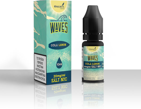 Omerta Έτοιμο Υγρό Αναπλήρωσης Waves Cola Lemon 20mg 10ml