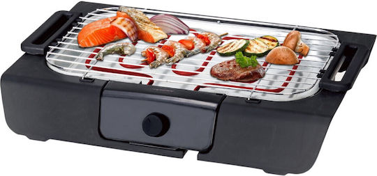 Royalty Line Tabletop Electric Grill Grill 2000W with Adjustable Thermostat 48cmx33cmcm