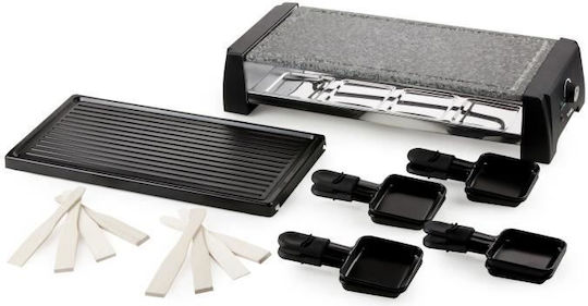 Domo Tabletop Electric Grill Ribbed Plate 1200W with Adjustable Thermostat