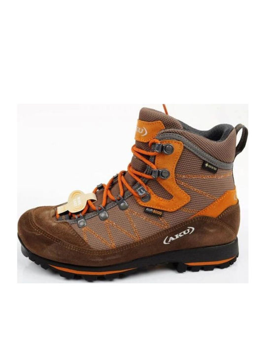 Aku Trekker Frauen Wanderschuhe Wasserdicht mit Gore-Tex-Membran Braune