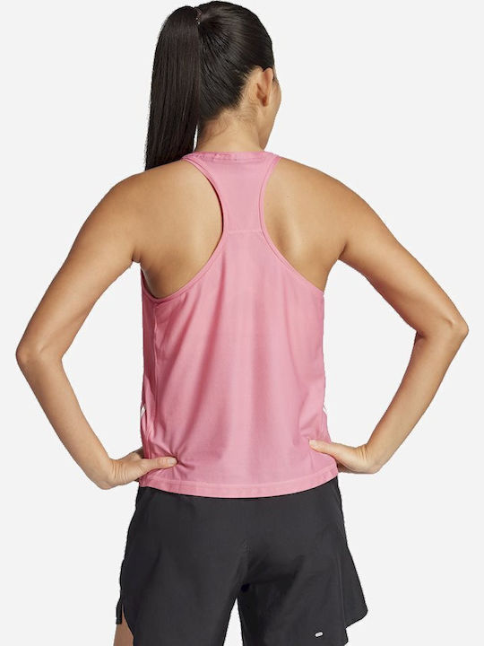 Own The Run Damen Bluse Ärmellos Rosa