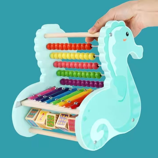 Instrument Muzical din Lemn cu Muzică și Sunete pentru 24++ Luni