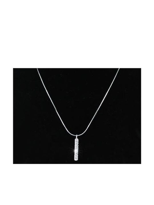 Gold-Plated Necklace Elegant Pendant 18 Carat Swarovski Crystals Sally Necklace Size 39.5cm 44.5cm Adjustable Pendant Jewelry 3cm Gold-Plated White Gold Tarnish Resistant