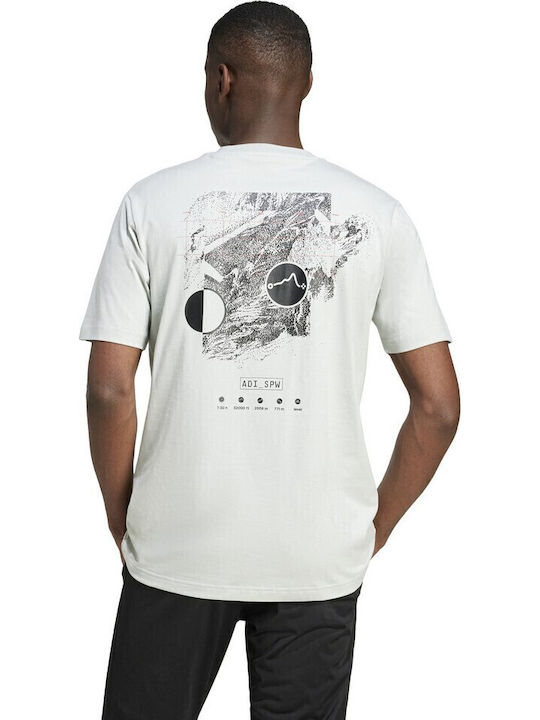adidas City Escape Space T-shirt Γκρι