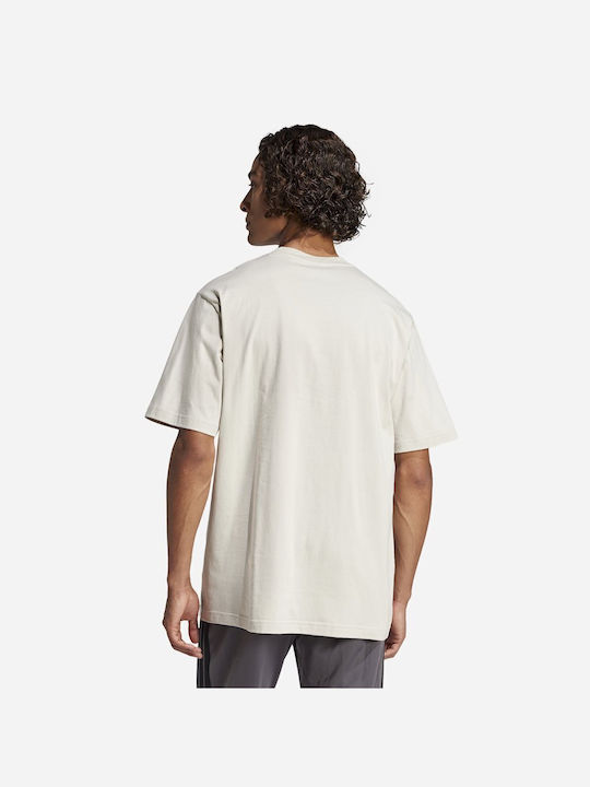 adidas Linear Single Jersey T-shirt Εκρού