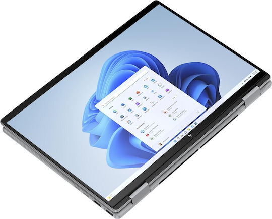 HP ENVY x360 14-fa0016nw 14 Zoll IPS Touchscreen 120Hz Ryzen 7-8840HS/16GB/512GB SSD/W11 Startseite Meteor Silber (US Tastatursprache)