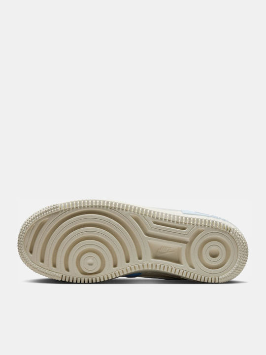 Air Force 1 Shadow Damen Flatforms Sneakers Weiß