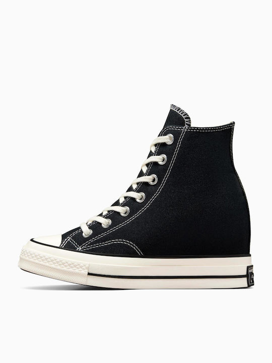 Wedge Sneakers Black