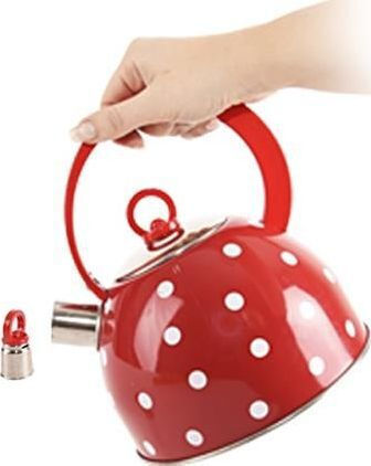 Orion Teekanne Rostfreier Stahl Rot 1800ml