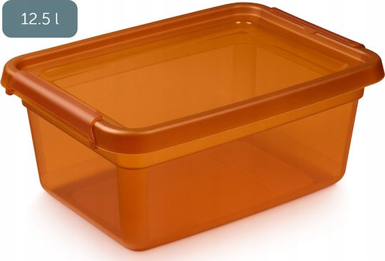 Moxom Kunststoff Aufbewahrungsbox mit Deckel 12,5lt