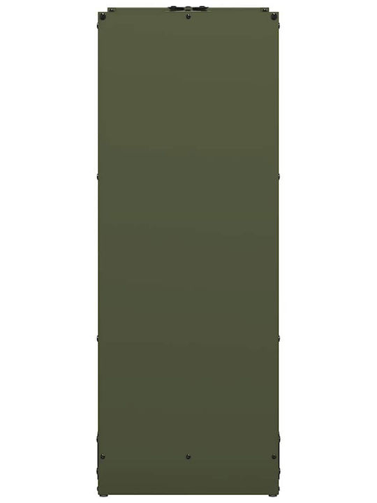 vidaXL Ξύλινο Ράφι Αποθήκευσης Ξύλων 40x30x80cm Πράσινο