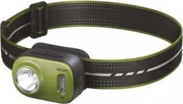 GP Batteries Rechargeable Headlamp LED IPX6 with Maximum Brightness 500lm Green