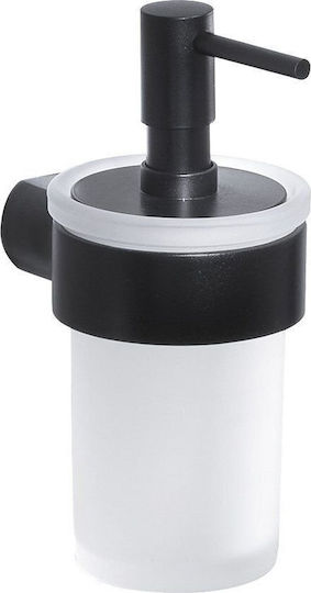 Gedy PI81 Dispenser Γυάλινο Μαύρο 125ml