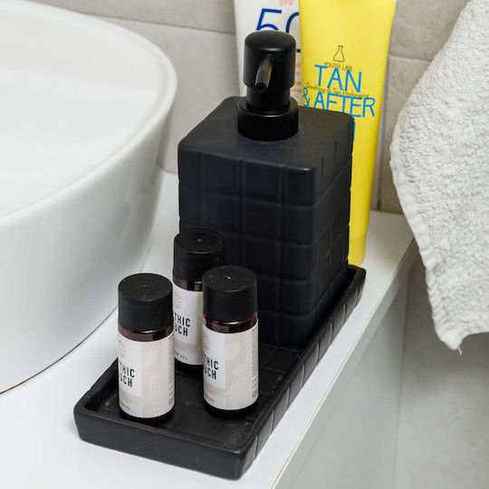 Estia Dispenser Κεραμικό Μαύρο 450ml