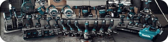 Makita Taschenlampe LED mit maximaler Helligkeit 150lm Blau