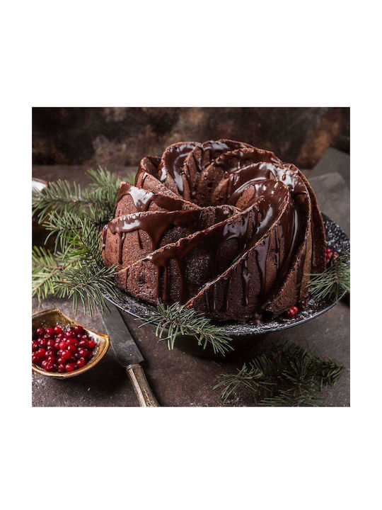 Orion Formă de Patiserie pentru Chec Rotund din Aluminiu 24buc 1buc