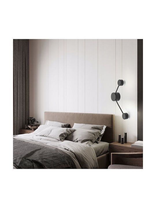 TK Lighting Lamp Wall Black