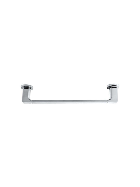 Wenko Поставка за дрехи Баня Единичен ​40x40см Inox Сив