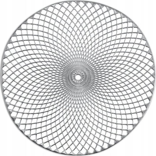 Zeller Metallic Placemat Silver 38x38cm