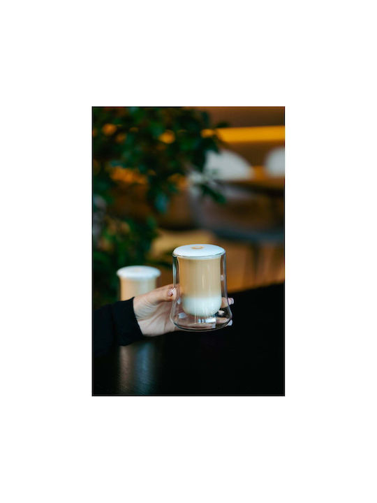 Vialli Design Σετ Ποτήρια Κοκτέιλ/Ποτού από Γυαλί 240ml 2τμχ