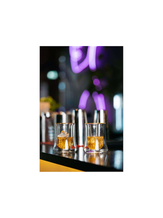 Vialli Design Σετ Ποτήρια Κοκτέιλ/Ποτού από Γυαλί 240ml 2τμχ