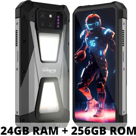 Unihertz 8849 Tank 3S 5G Dual SIM (12GB/256GB) Resistant Smartphone Black