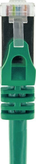 Schwaiger S/FTP Cat.6 Gigabit Network Cable Ethernet 1m Green