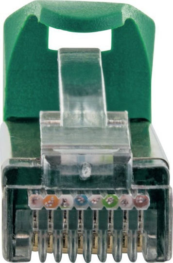 Schwaiger S/FTP Cat.6 Gigabit Network Cable Ethernet 1m Green
