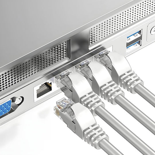 Montis U/UTP Cat.5e Ethernet Network Cable 40m White