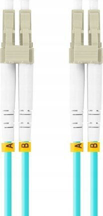 Lanberg Optical Fiber Cable LC/UPC-LC/UPC 10m Turquoise