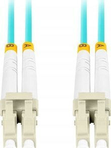 Lanberg Optical Fiber Cable LC/UPC-LC/UPC 10m Turquoise