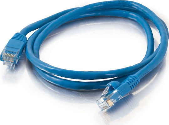 C2G U/UTP Cat.5e (Gigabit) Καλώδιο Δικτύου Ethernet 2m Μπλε