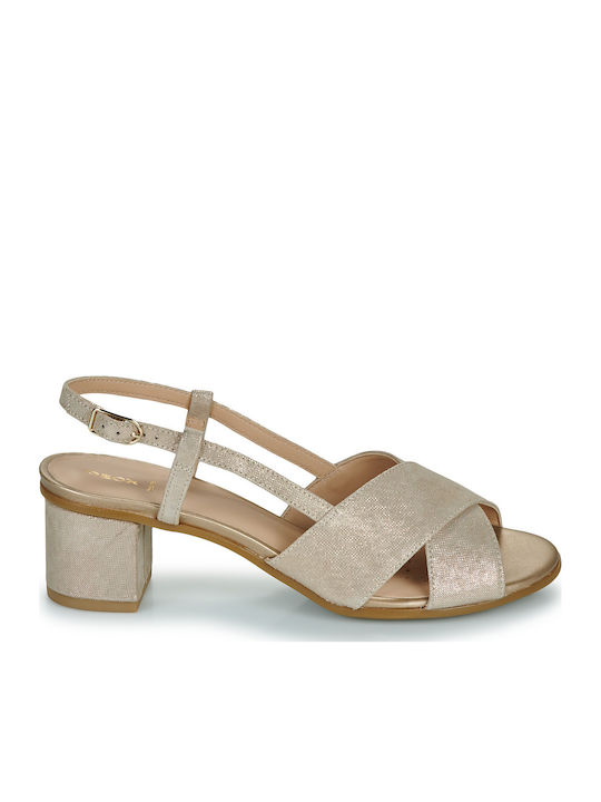 D Aurely 50 A Sandals Gold