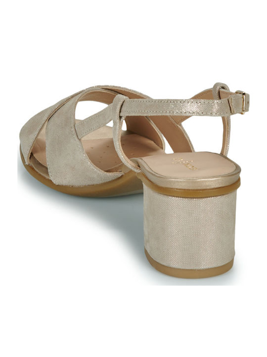 D Aurely 50 A Sandals Gold