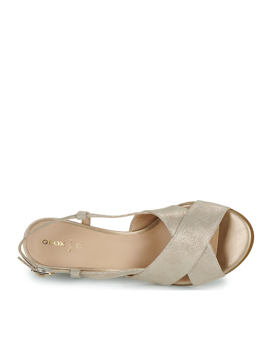D Aurely 50 A Sandals Gold