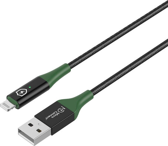 Microconnect USB-A to Lightning Cable Black 1m