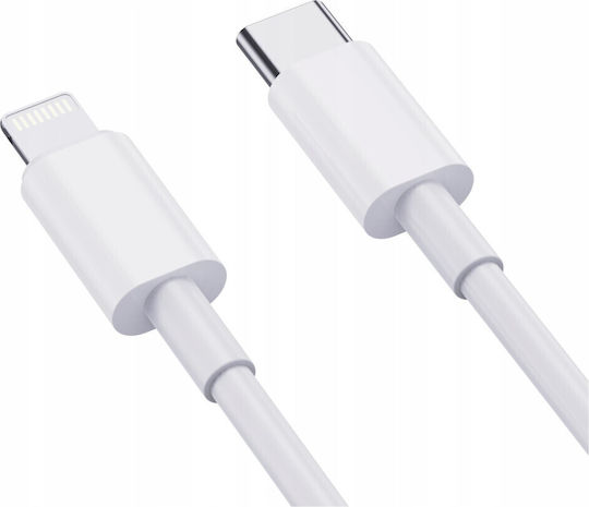 3M USB-A to Lightning Cable White 3m