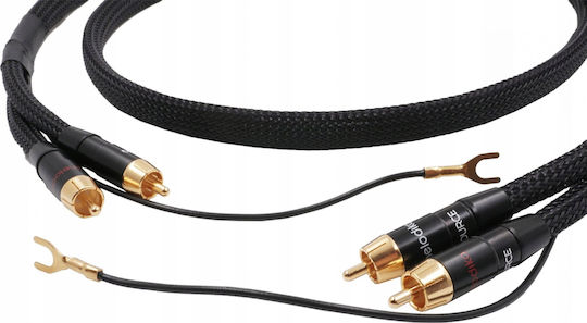 Melodika Кабел 2x RCA мъжки - 2x RCA мъжки 0.5м MDPHD05