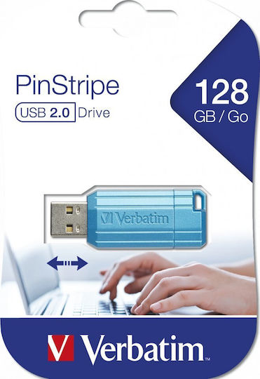 Verbatim 128GB USB 2.0 Stick Μπλε