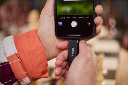 Sandisk 32GB USB 3.2 Stick με σύνδεση USB-C & USB-A Μαύρο