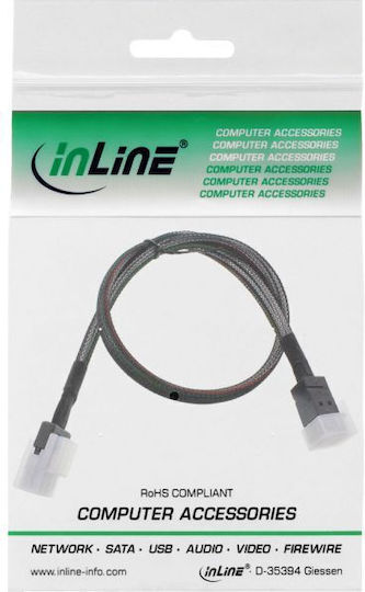 InLine Mini SAS - Mini SAS Cable 100cm Γκρι (27628B)