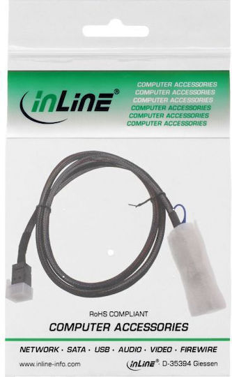 InLine Mini-SAS - Mini-SAS Kabel 100cm Schwarz (27636B)