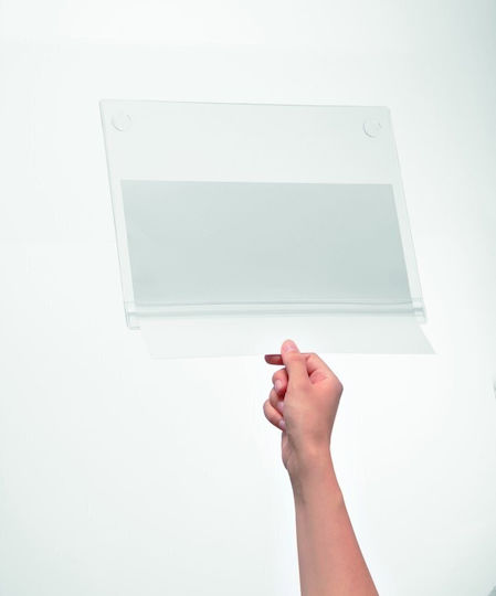 Durable Durable Plakattasche Wasserdicht A4 Selbstklebend 5 I Beutel