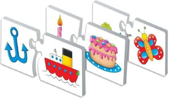 Puzzle Educațional de Potrivire a Imaginilor 30 Piese Copii 3 Ani+ 28.5 X 21 Cm Multicolor