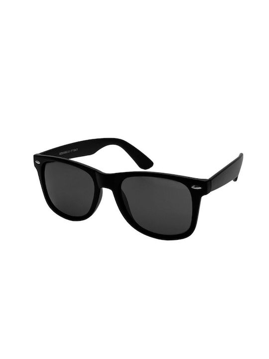 SeeVision Sunglasses with Black Plastic Frame and Black Lens 50047-BLACK