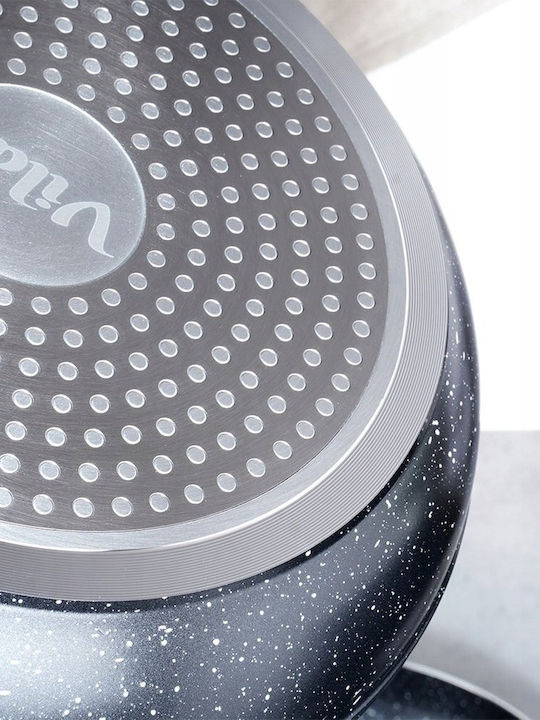 Vilde Non-Stick Pan Interior Coating Granite Granitica 32cm Black