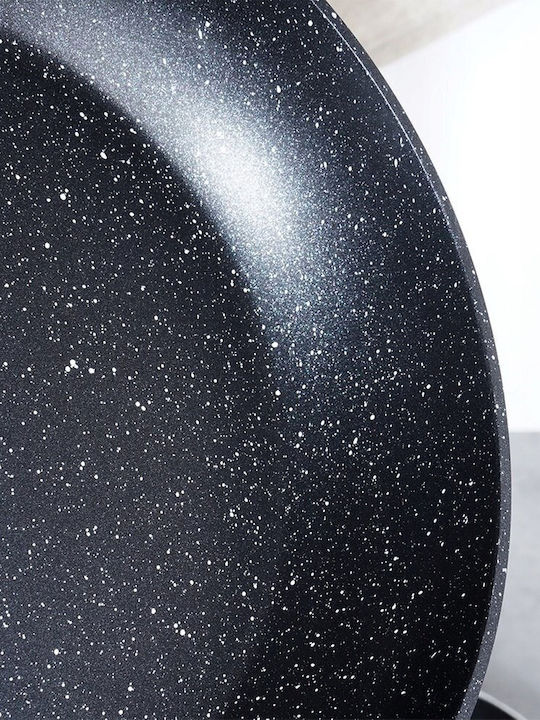 Vilde Non-Stick Pan Interior Coating Granite Granitica 32cm Black