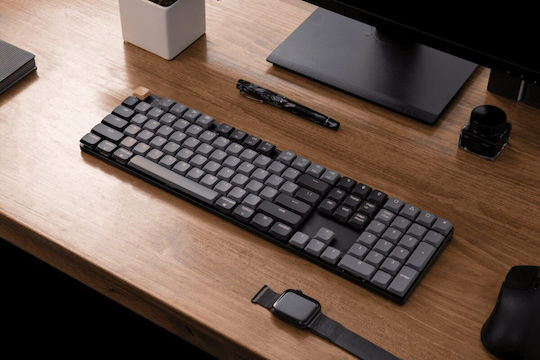 Keychron K5 V2 K5X-B3 Wireless Gaming Mechanical Keyboard with Gateron Low Profile Brown Switches and RGB Lighting English US