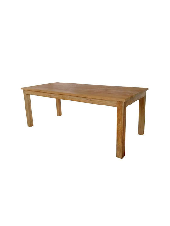 Inca-wooly 7 Stück Garten- und Outdoor-Möbelsets für Speisesaal Naturbeige mit Kissen